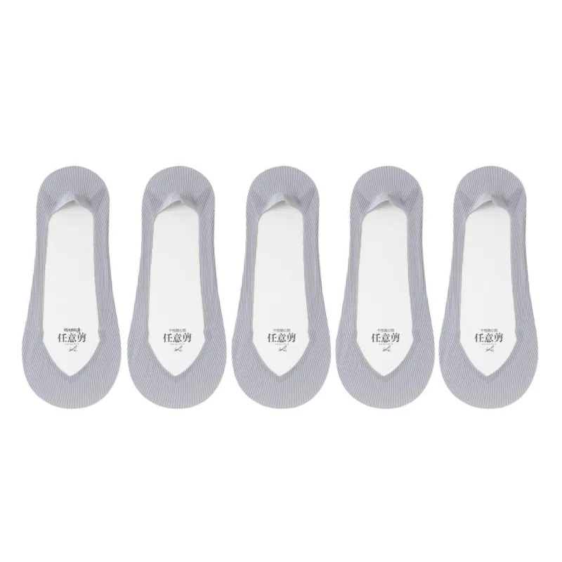 XXLLG No Show Socks Women's 5 Pack-1