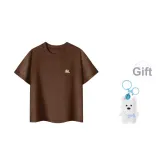 Women's Cropped Mocha (Comes with Free Happy Puppy)