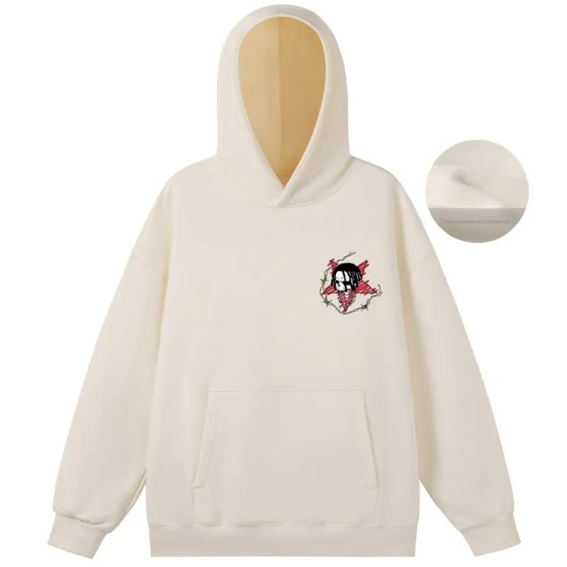 *EVAE+MOB Dreadlocks Model Skull Collection Sweatshirt Unisex-7