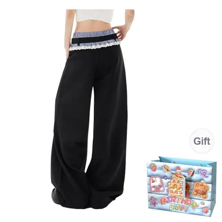 REMOULD Casual Pants Women's Black Pants Shopping Bag-1