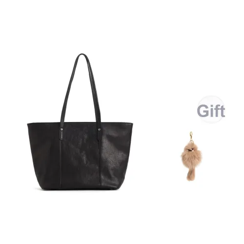 COCOEVA Сумка на плечо из крупнозернистой текстуры коровьей кожи подмышечная большая женская черная темно-кофейная