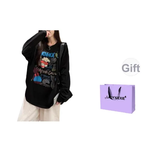 LADYXIEXIE Т-рубашка с оборванным рукавом унисекс