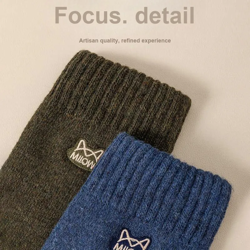 MIIOW Mid Calf Socks Unisex 3 Pack-24