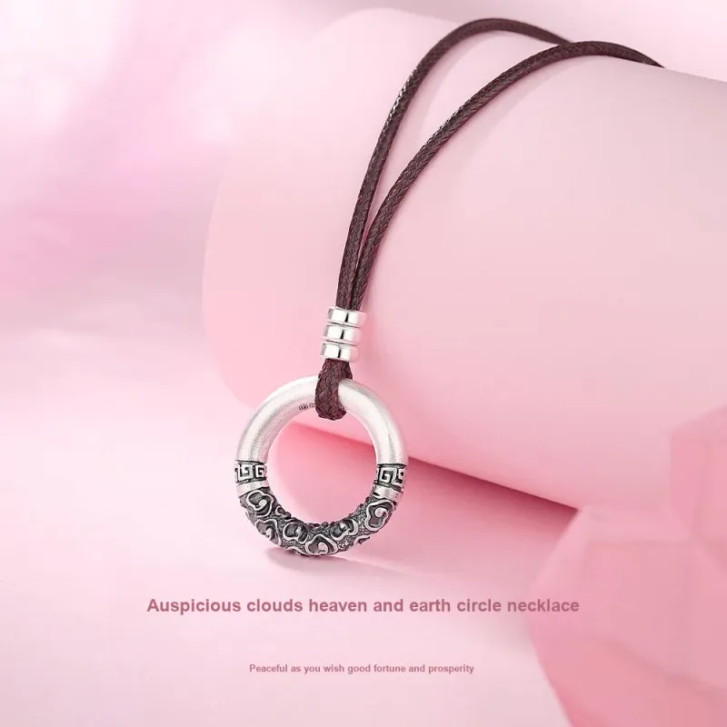 7℃ 999 Fine Silver Necklaces Unisex-3