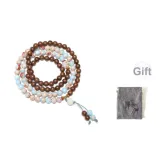 Golden Sandalwood-Shoushan Stone Lucky Cat Multi-Wrap Style