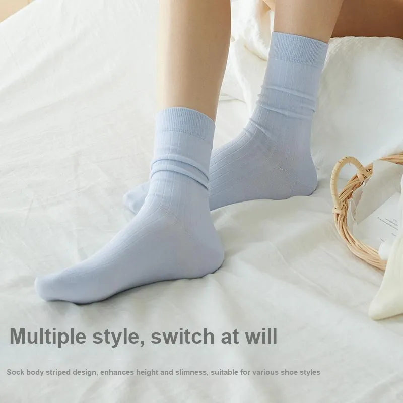 B&C.Room Knee High Socks Women's Combo Set-4