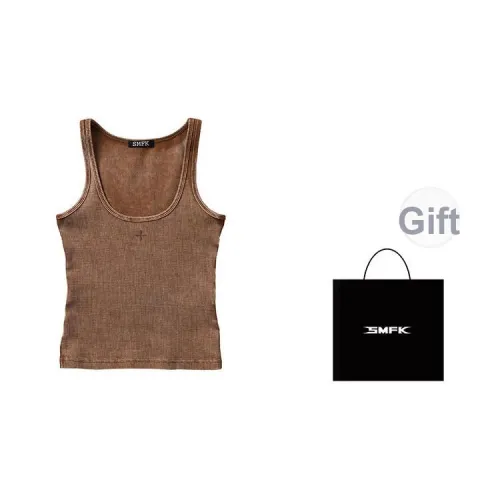 SMFK Extinguish Коричневая сумка для покупок Женские майки