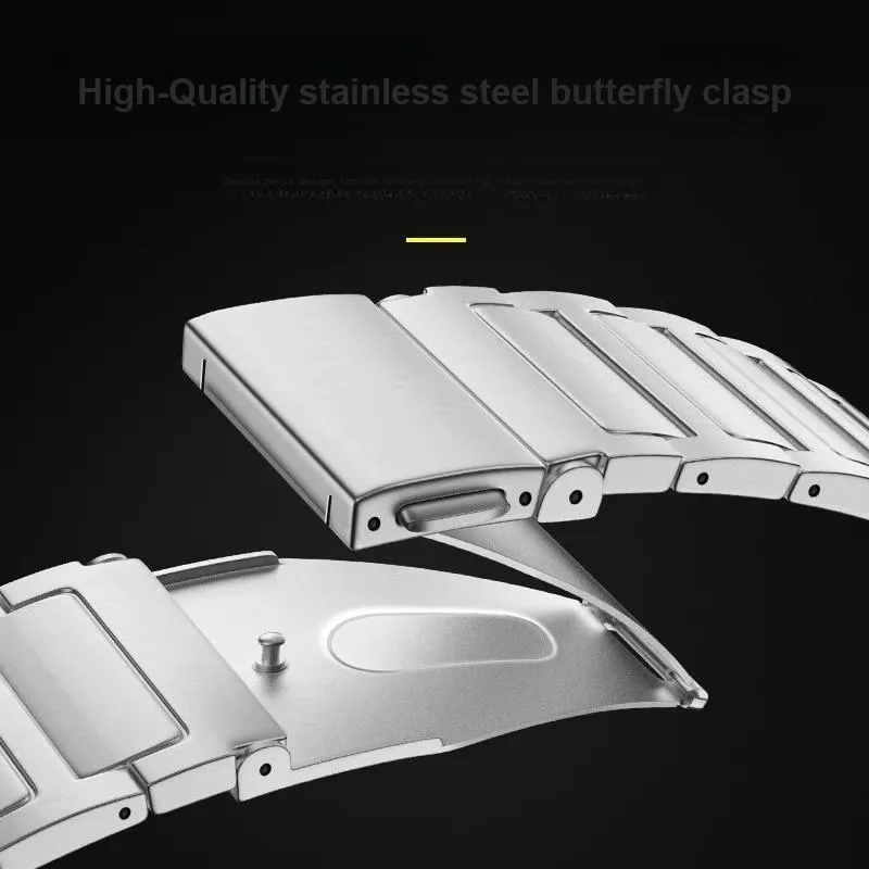 CHUANGYIDA Huawei Compatibility Watch Band 150~250mm Titanium Material-3