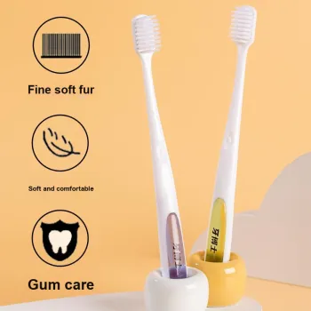 Dr. Tooth Phantom Sea Mouthguard, Flat Hole Design, Soft Bristles Toothbrushes Cleaning Gum Protection 2 Pcs