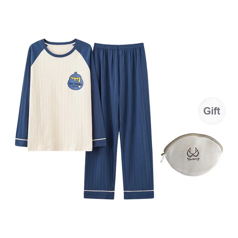 FENTENGCARE Pajama Set Men's Image Color-0