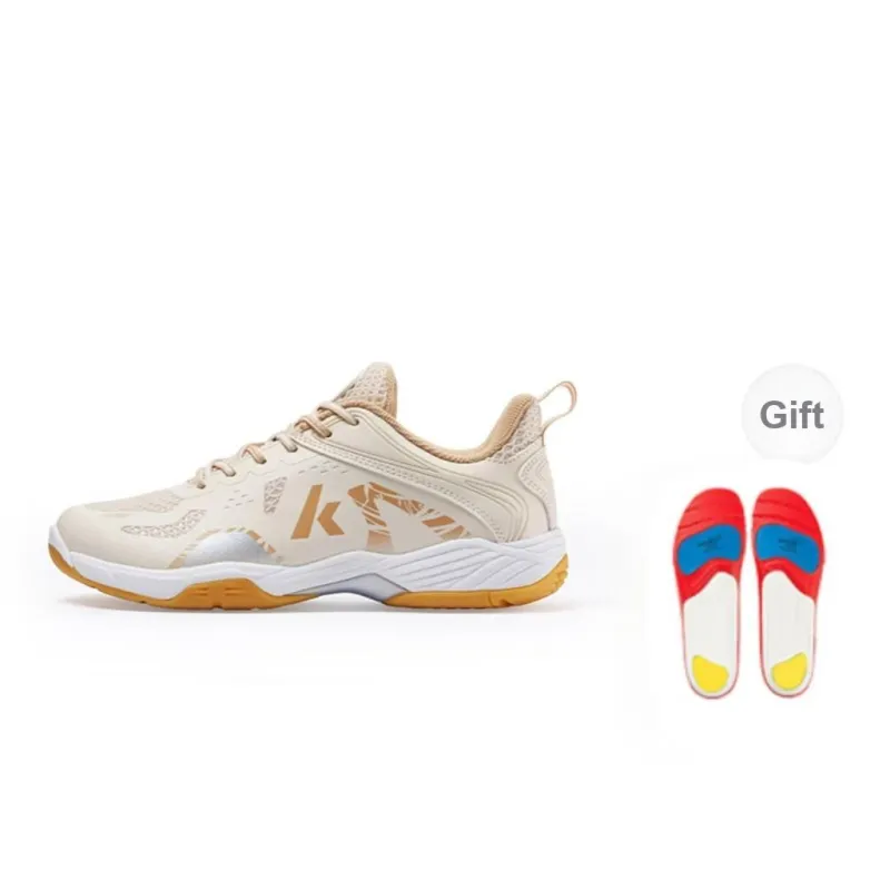 Kawasaki Glory Series Ice Cream Anti Slip Wear Resistant Breathable Impact Resistant Low Top Badminton Shoes Unisex-0