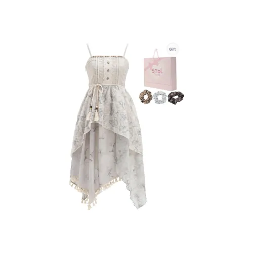 Snbl Серо-бежевый Женские Слиплатья