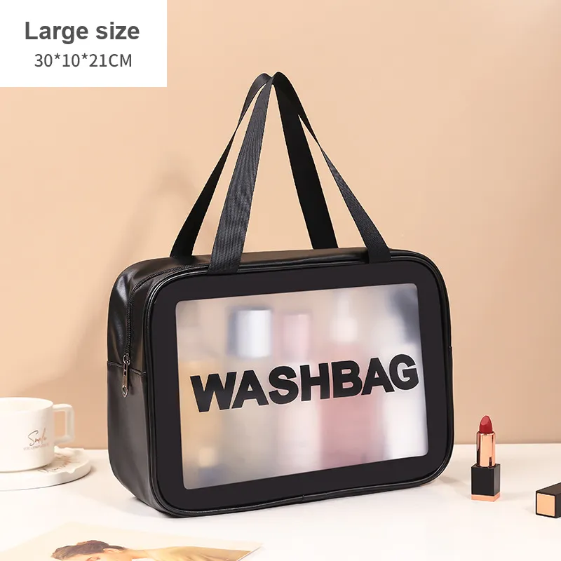 Love Of Wormwood Good Looking Matte Transparent Minimalist Style With Multiple Usages Makeup Bags-1