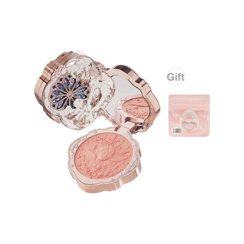 FlowerKnows CHERUB Молоко Торт Румяна Крем Легкий Смесь Корректирующий Тон Кожи Естественный Цвет Лица 6г