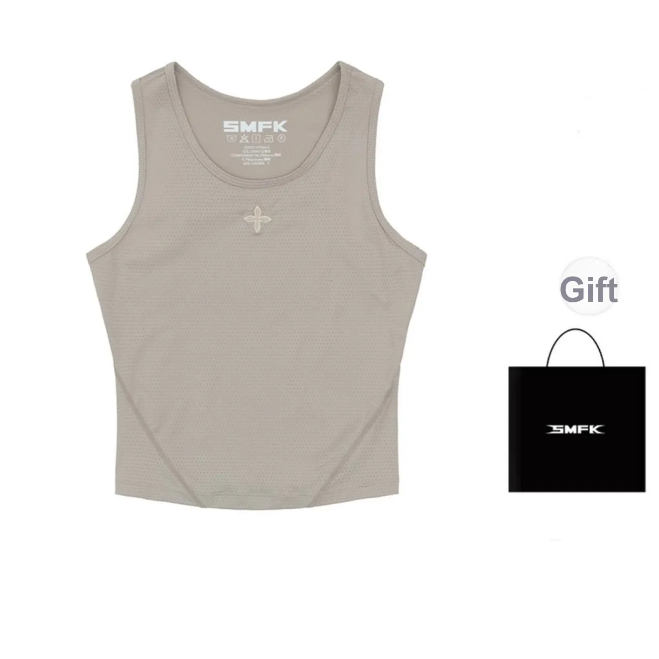 SMFK Sport Vests Women's Dusty Gray