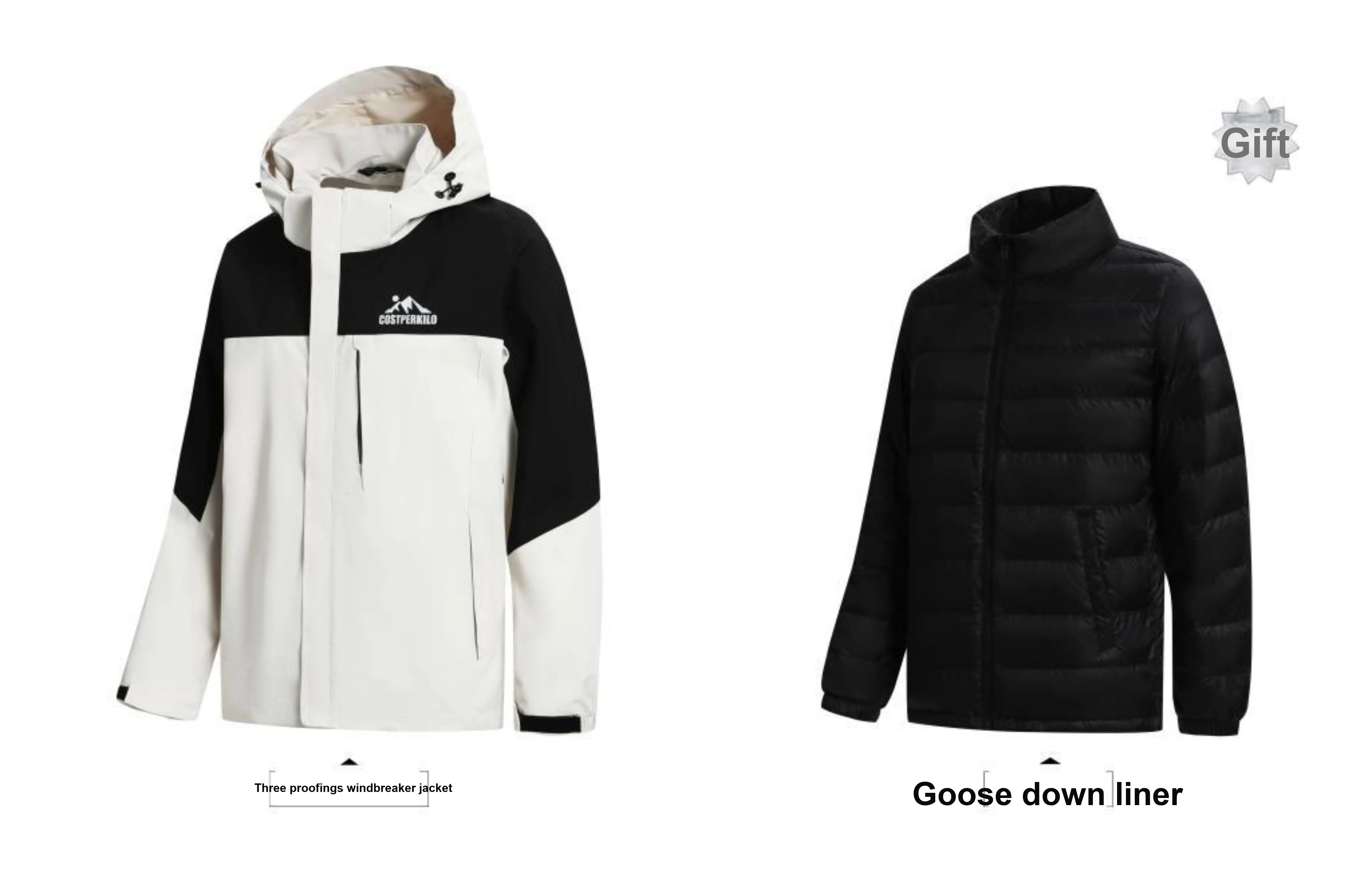 Cost Per Kilo Jackets Unisex