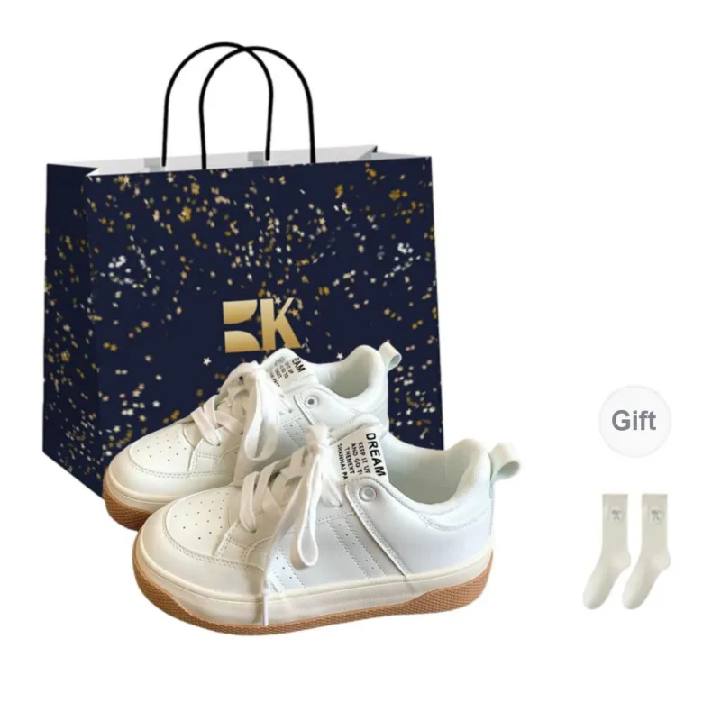 Boldi Kuki Anti Slip And Wear Resistant Height Increasing Low Top Skateboard Shoes Women's Shopping Bag-3