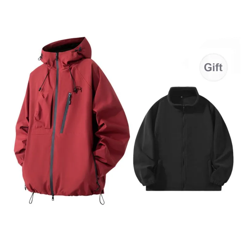CHARLIE GOLF Windbreaker Jacket Unisex-12