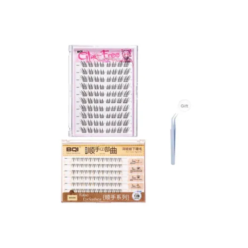 BQI Кукла Lower Lashes+Лиса Стиль Клей Бесплатно Искусственные ресницы Увеличивающие объем Стиль Естественный Длительные Стиль
