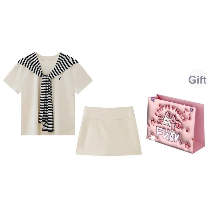 FLIM Two Piece Skirt Sets Women's-5