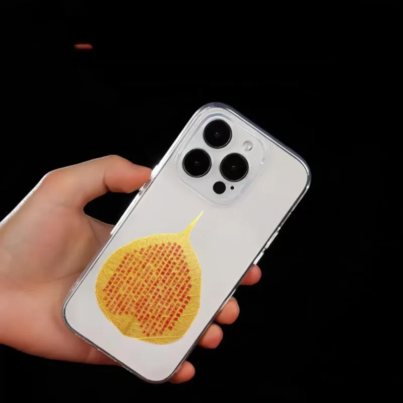 Jade Linmen Bodhi Root Cell Phone Sticker Unisex-1