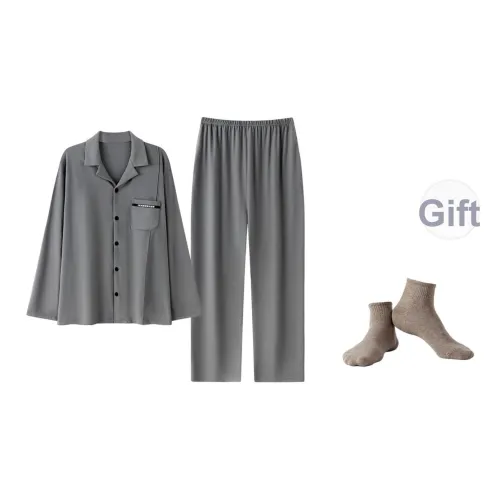 Maultiay Пижамный комплект Осенний и Зимний Мужской