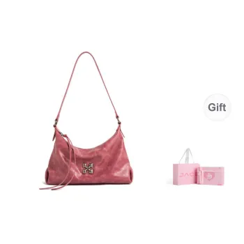 JACD PU Tote Bag, Shoulder Bag Regular Women's Pink/White/Black/Red