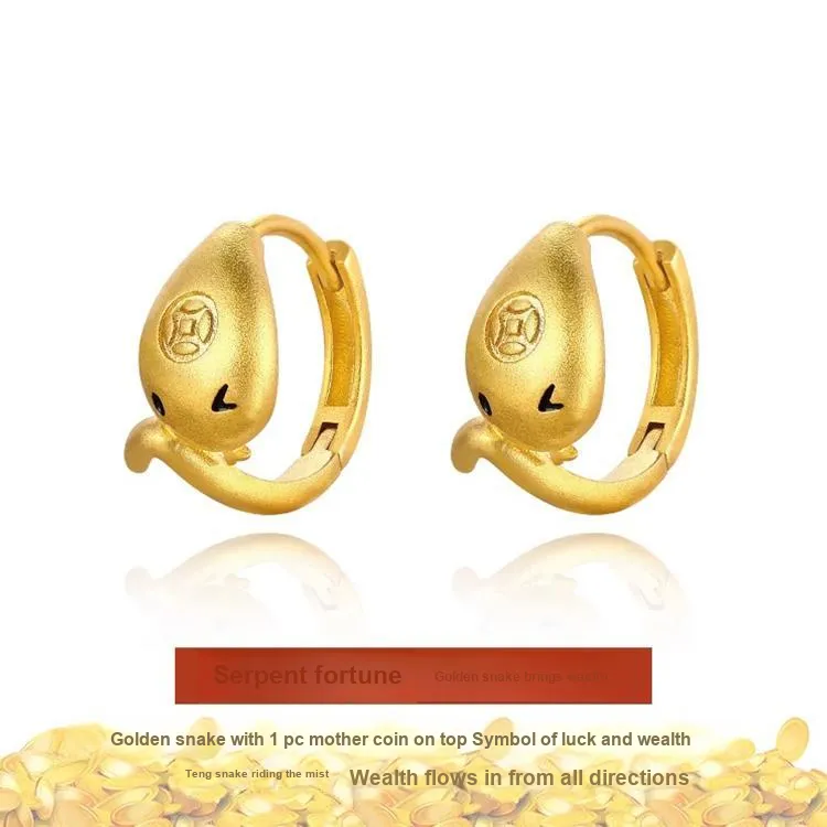 JOLLY NOTE S925 Silver Earrings Women's Good Luck-1