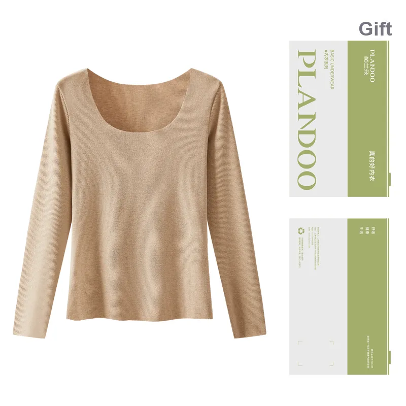 PLANDOO Women's Thermal Tops-1