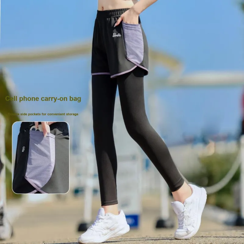 Barbie Yoga Sets Women's-4