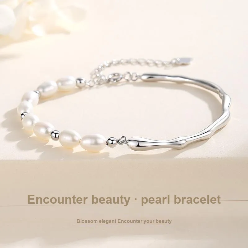 DIHUAJI Freshwater Pearl Bracelets Women's-2