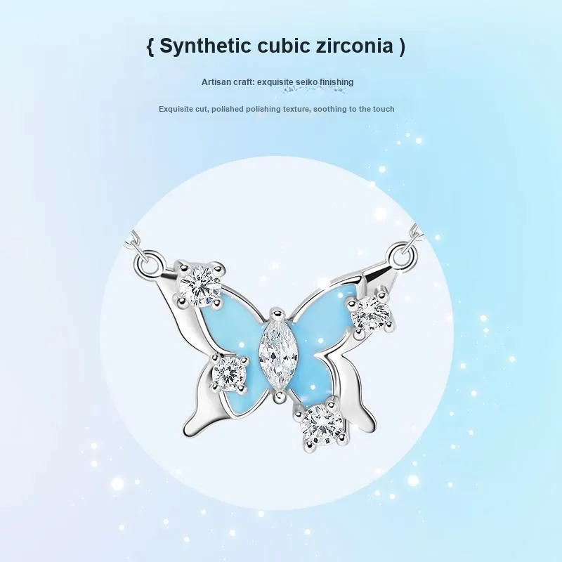 Disney Princess S925 Silver Necklaces Women's-3