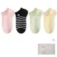 Ballet Pink+Black+Small Grass Green+Custard