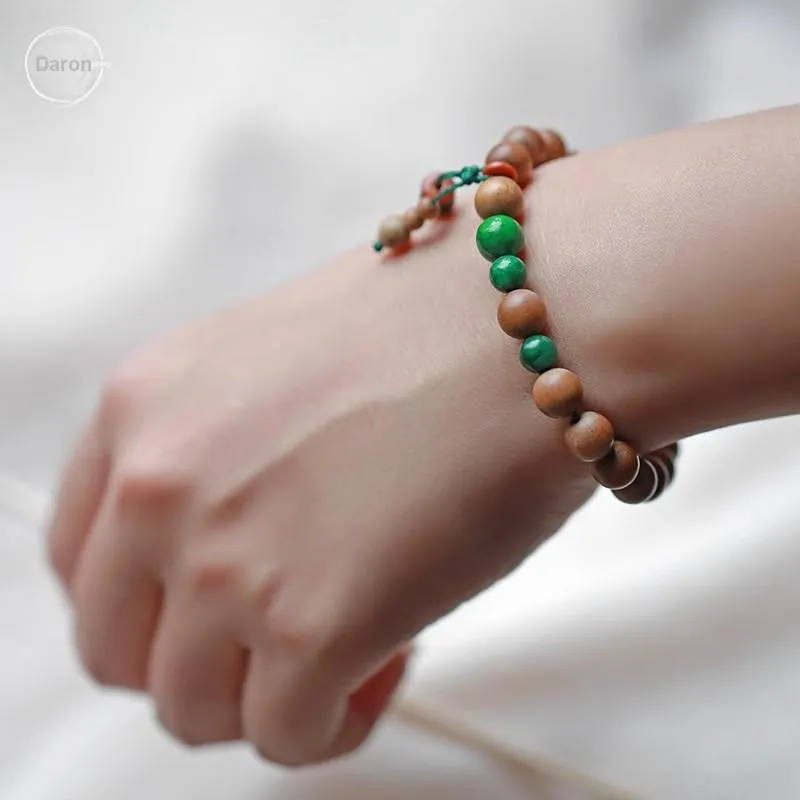 DALONG Old Mountain Sandalwood Bracelets Unisex-3