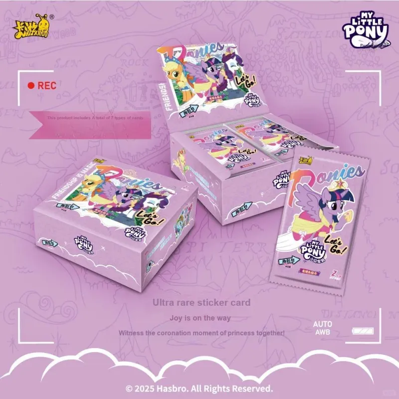 KAYOU My Little Pony Friendship Timeless Card Fun Shadow Pack, 4th Edition IP/Anime Cards Whole Box-3