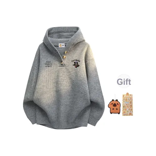 KAPIBALAXIAOHUANGTUN С капюшоном Свитер Унисекс