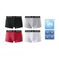 Black+Red+White+Light Gray (Box 4 Pack)
