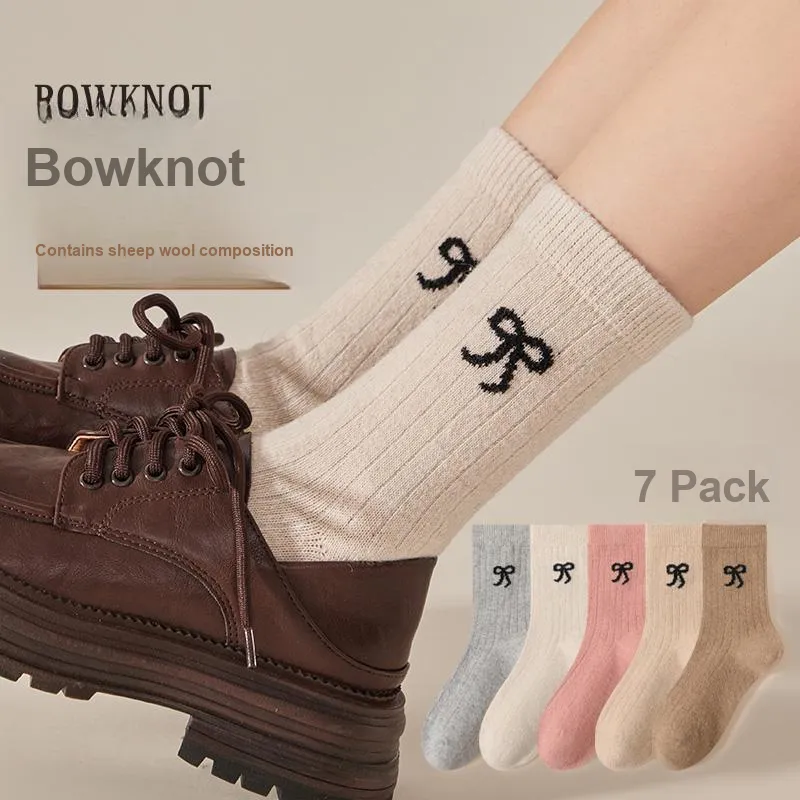 BONAS Mid-Calf Socks Women's Combo Set-3