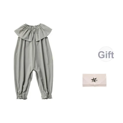 MARLMARL Комбинезон Слюдяной Серый для Младенцев и Детей дошкольного возраста