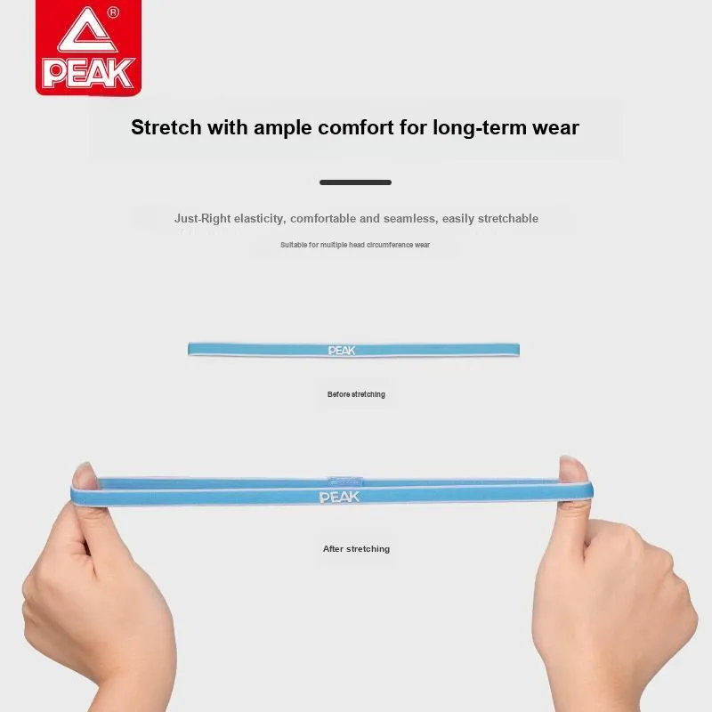 PEAK Sweatbands Elastic Silicone Unisex-1