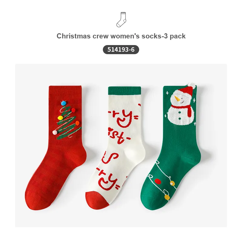 Caramella Mid Calf Socks Women's 3 Pack-21