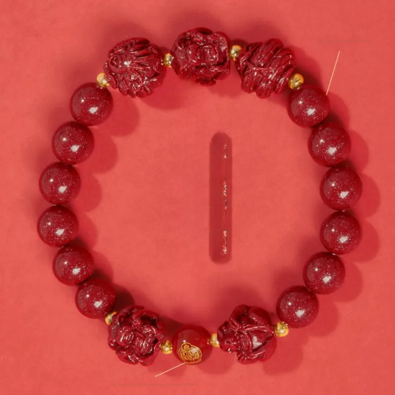 HELA DE HAI Cinnabar Bracelets Unisex-7