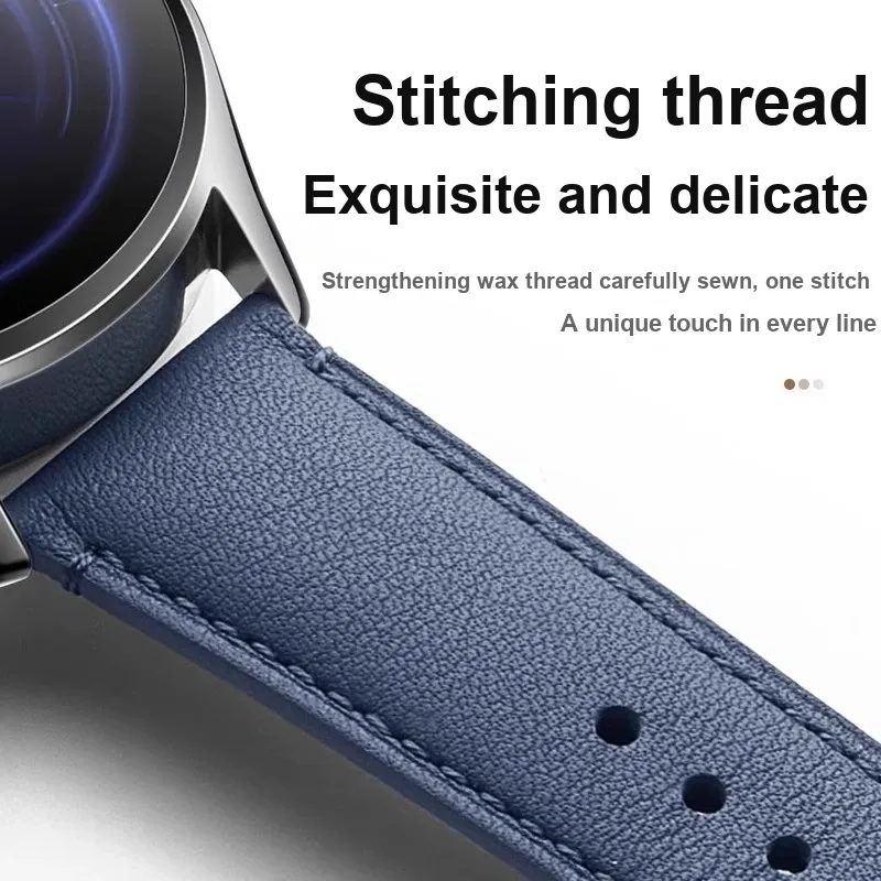 CHUANGYIDA Xiaomi Compatibility Watch Band 145~210mm Cowhide Leather Material-6