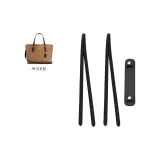 Black Brown[2 Pack Underarm Shoulder Strap 81cm+Pressure-Relieving Shoulder Pads]