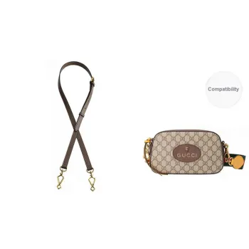 Luxury Care Artisan Workshop Artificial Leather Super Fiber Bag Straps Women's Brown