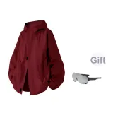 Burgundy Single Jacket