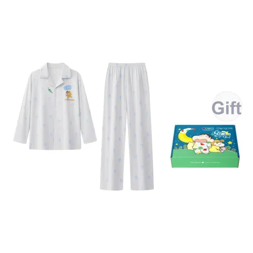 Gongdie x Crayon X Little New Коллаборация Пижамный комплект Унисекс Gift Box Set