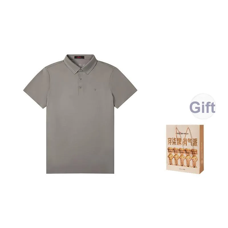 SEVEN Business Casual Breathable Stretch Polo Shirt Men's Shopping Bag-0