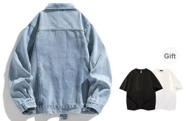 CSKS Denim Jackets Unisex-19