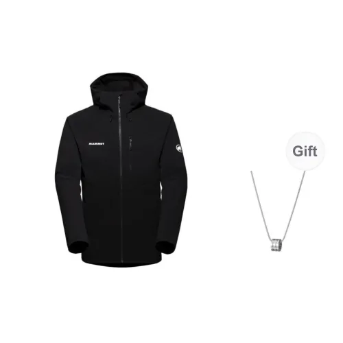 MAMMUT Jackets Coats Unisex Black Comes With Necklace